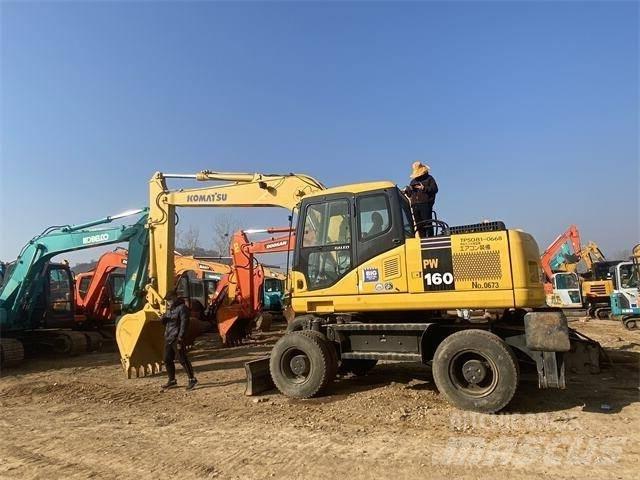 Komatsu PW160 Excavadoras sobre orugas