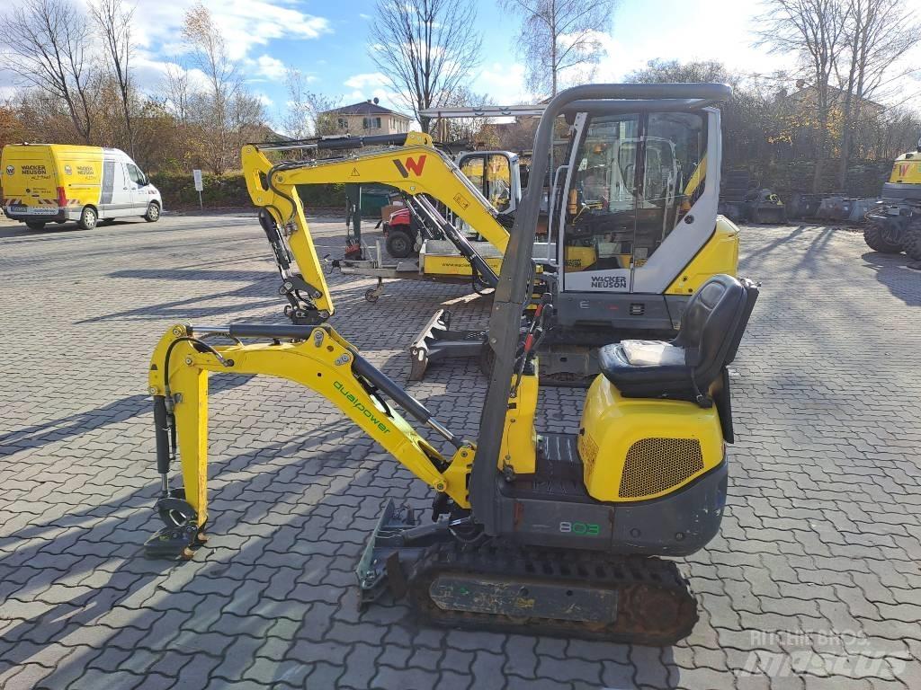 Wacker Neuson 803 Excavadoras sobre orugas