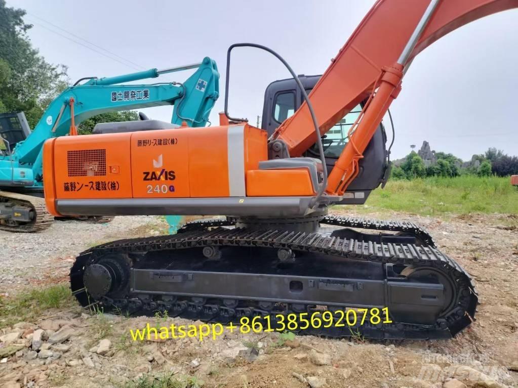 Hitachi ZX 240 Excavadoras sobre orugas