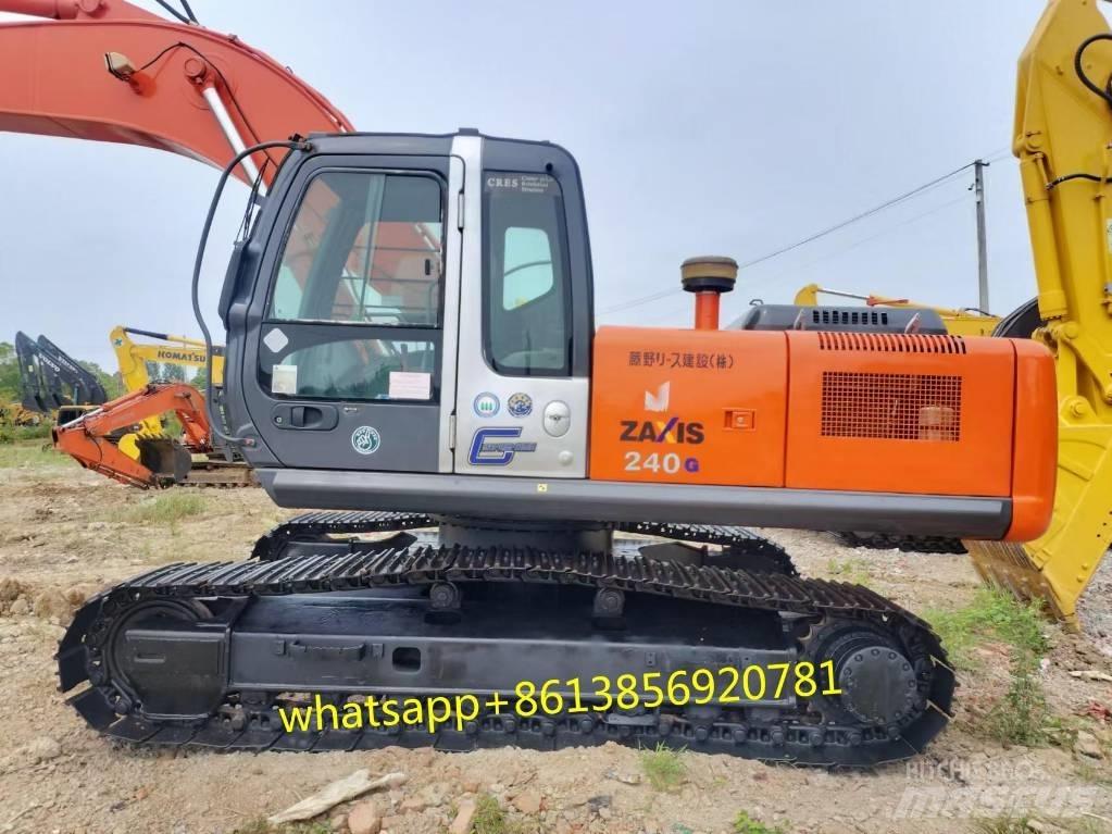 Hitachi ZX 240 Excavadoras sobre orugas