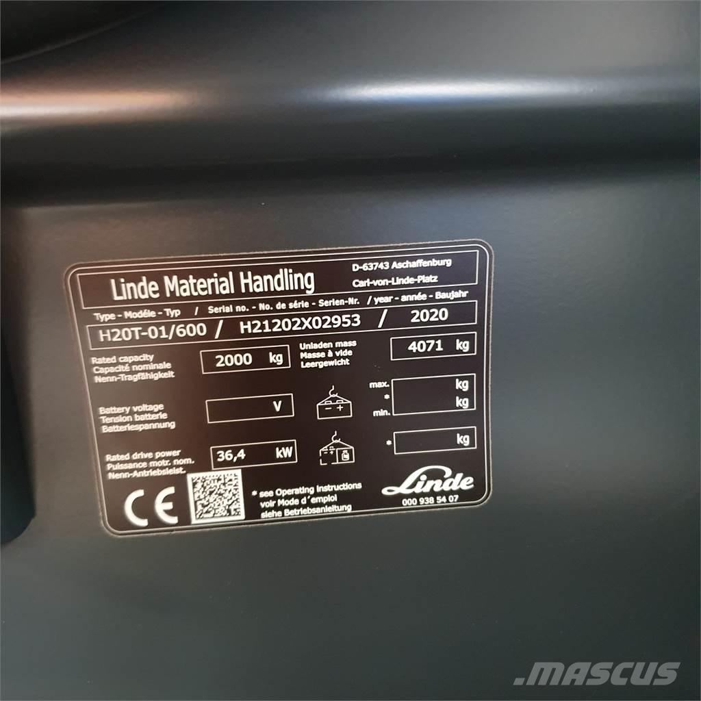 Linde H20T/600 Camiones LPG