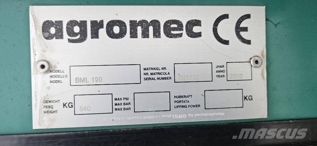 Agromec Klepelmaaier Arados convencionales