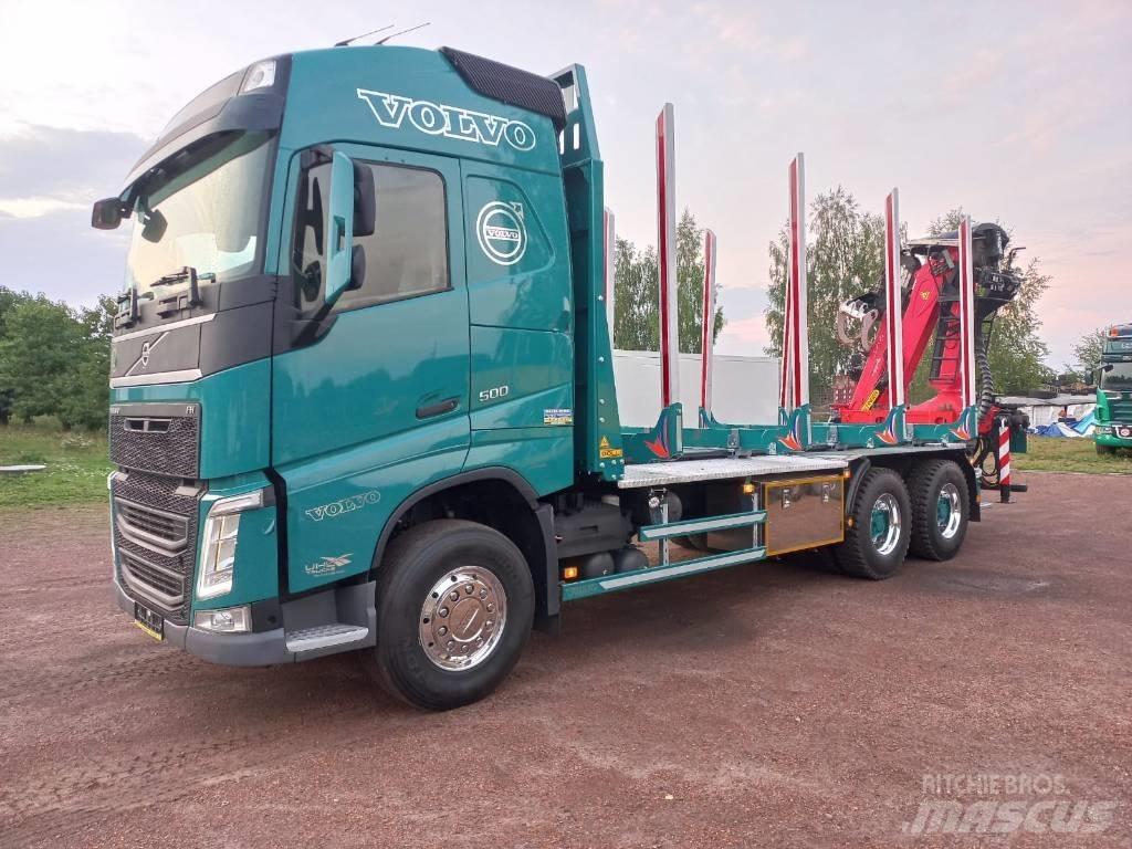 Volvo FH500 Transportes de madera