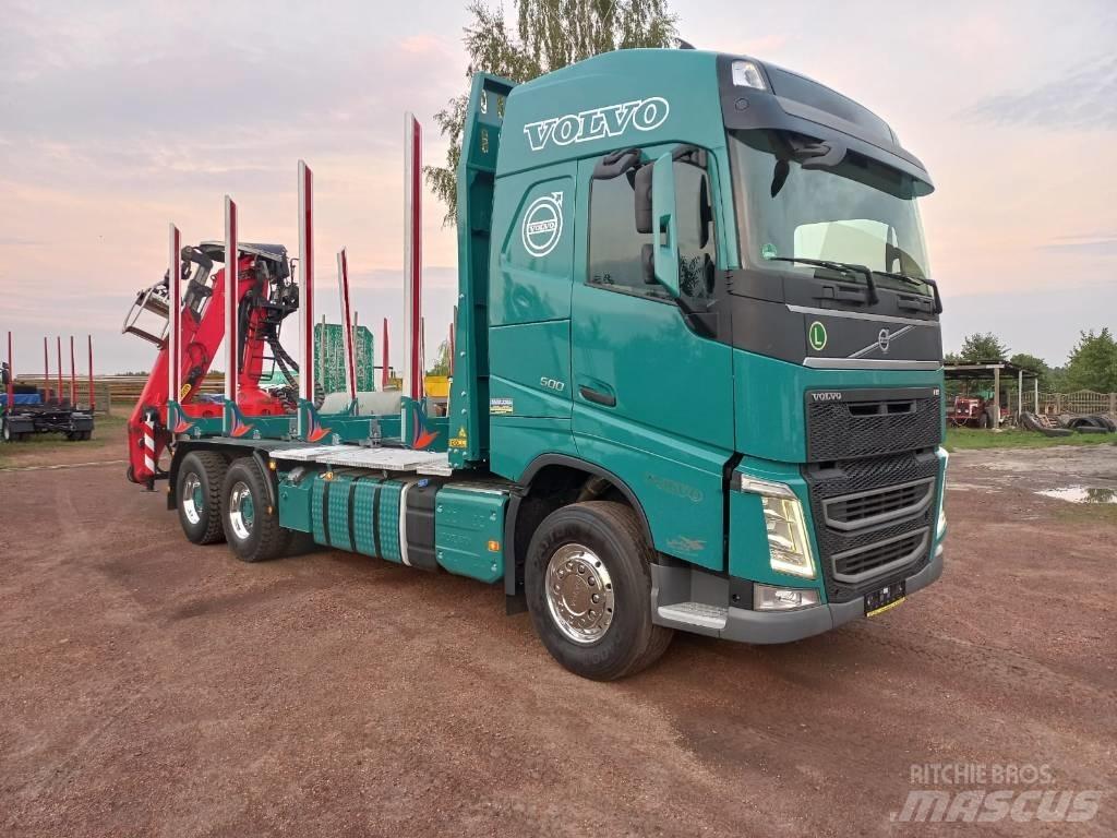 Volvo FH500 Transportes de madera