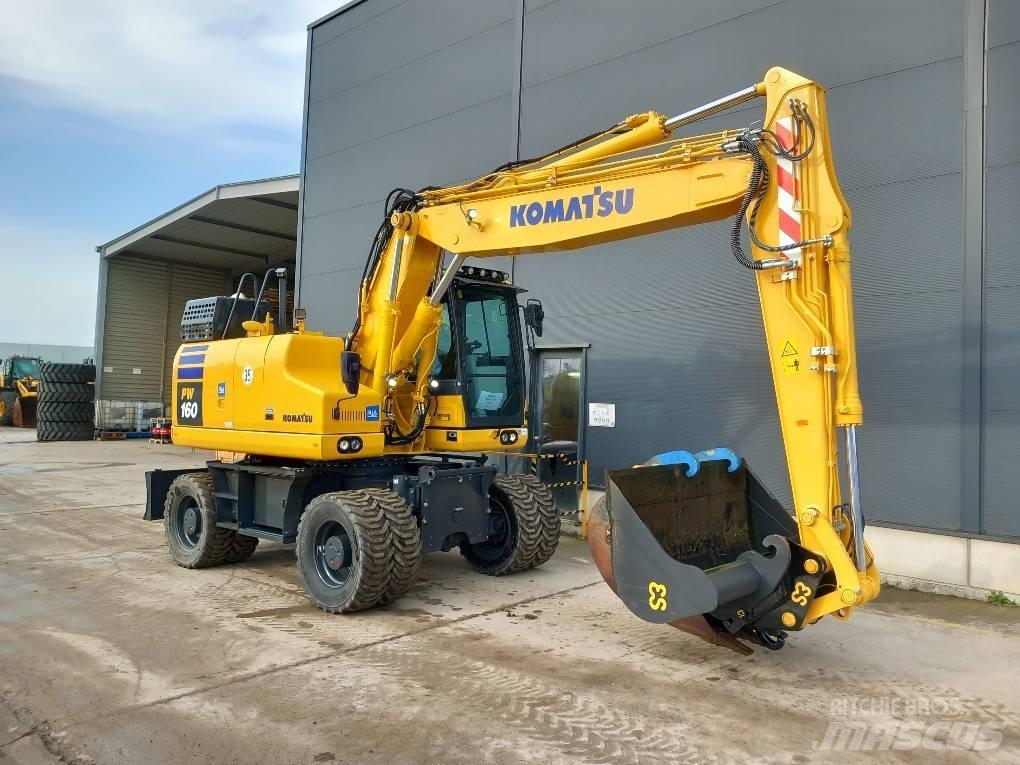 Komatsu PW160-11E0 Excavadoras de ruedas