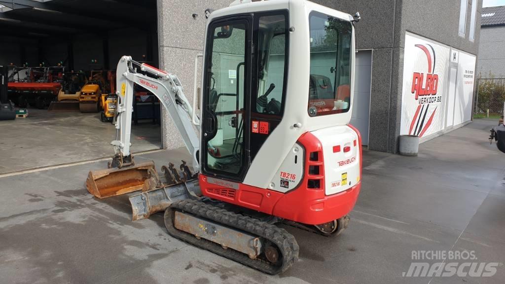 Takeuchi TB 216 Miniexcavadoras