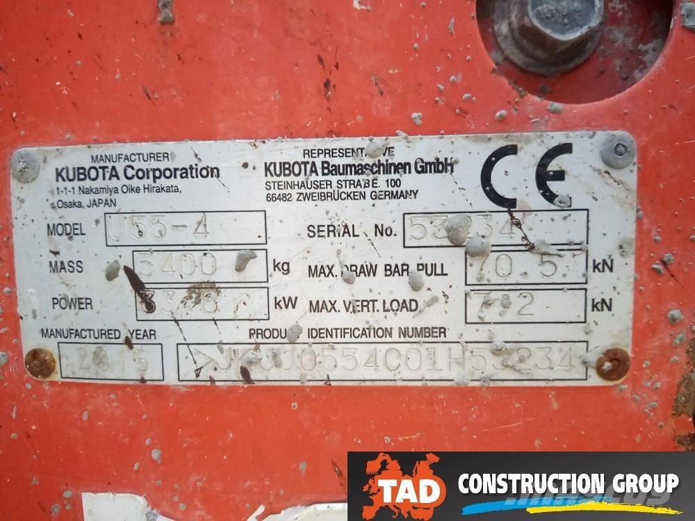 Kubota U 55-4 Miniexcavadoras