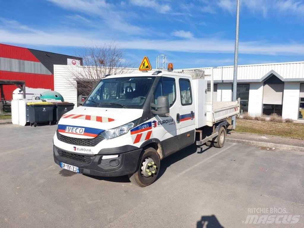 Iveco 70C15D Caja abierta/laterales abatibles