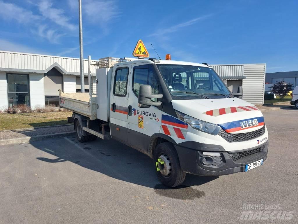 Iveco 70C15D Caja abierta/laterales abatibles