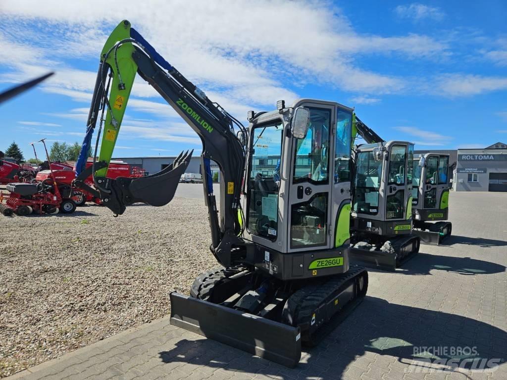 Zoomlion ZE26GU Miniexcavadoras