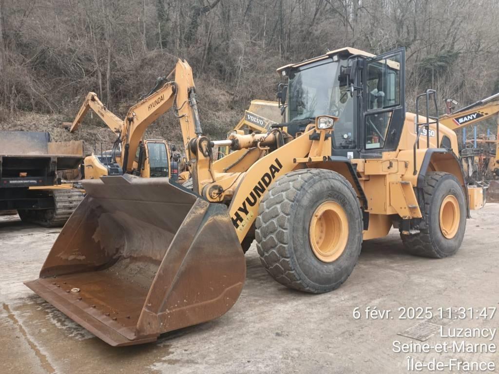 Hyundai HL 960 Cargadoras sobre ruedas