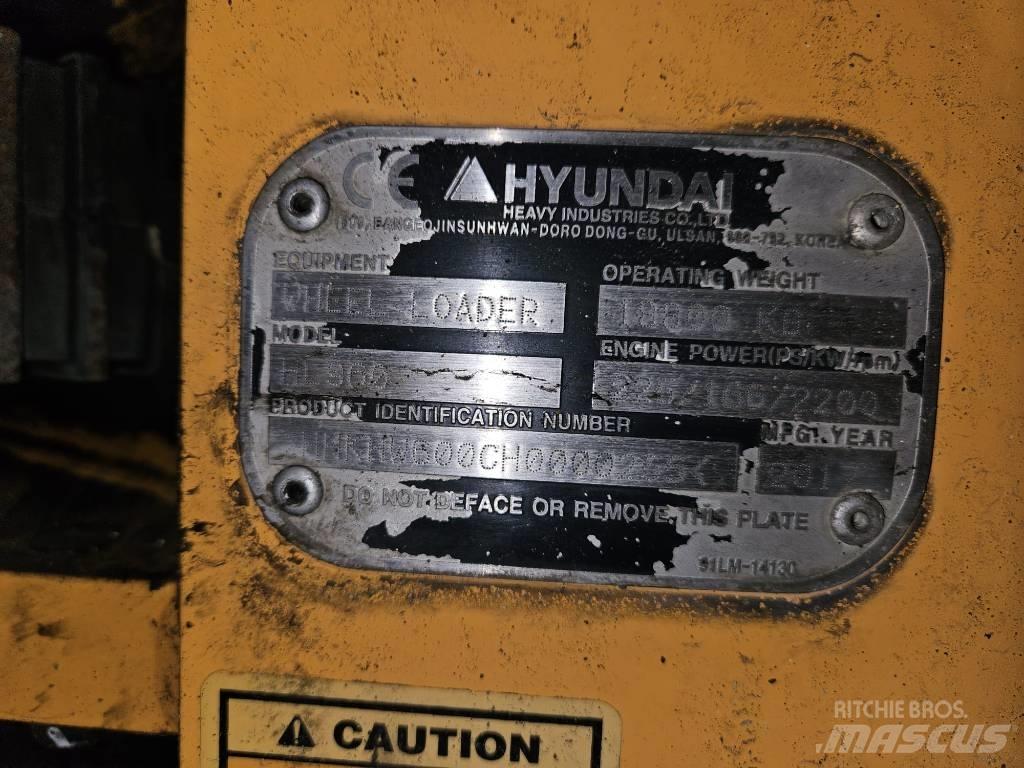 Hyundai HL 960 Cargadoras sobre ruedas