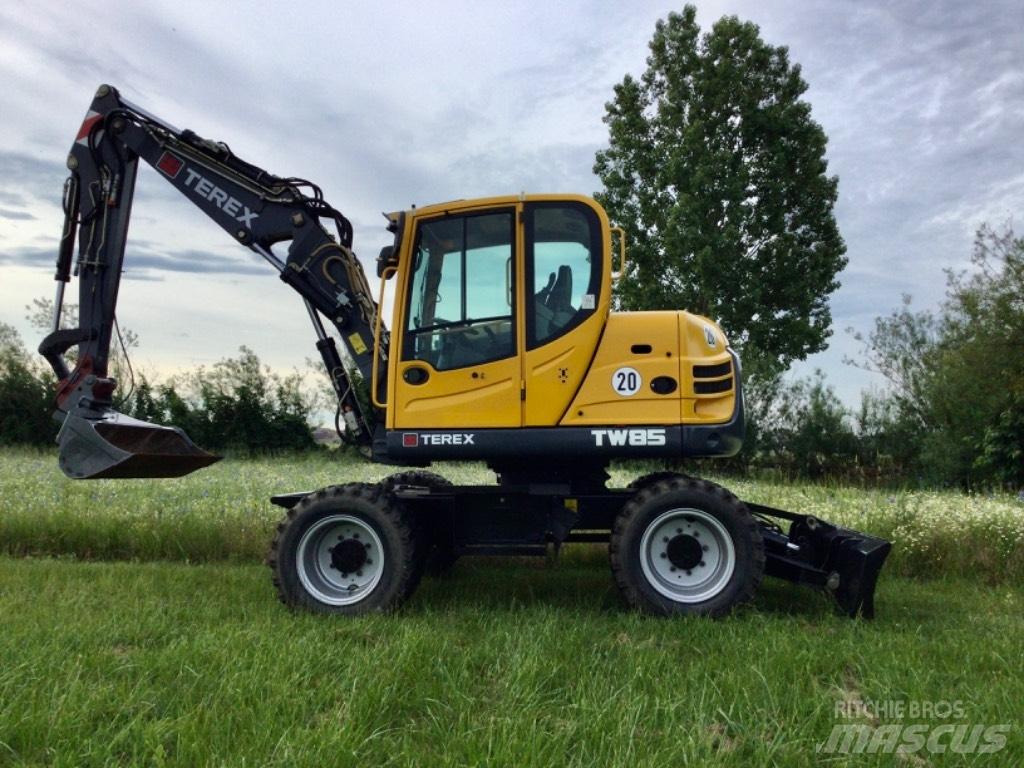 Terex TW85 Excavadoras de ruedas