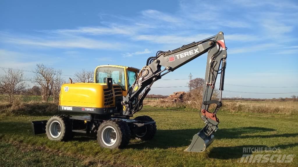 Terex TW85 Excavadoras de ruedas