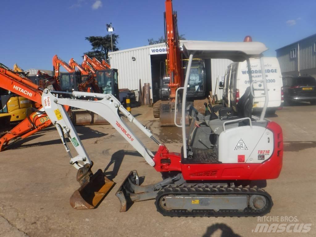 Takeuchi TB 216 Miniexcavadoras