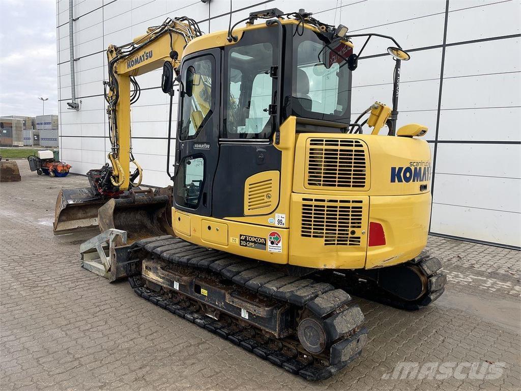 Komatsu PC88MR-10 Excavadoras de ruedas