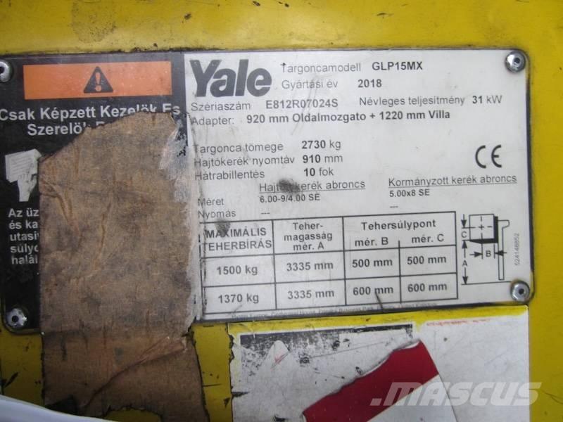 Yale GLP15MX Camiones LPG