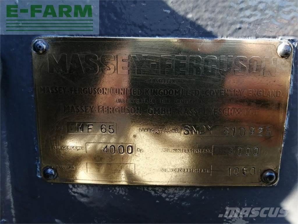 Massey Ferguson 65 Tractores