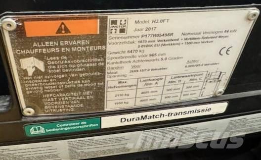 Hyster H 3.0 FT Camiones diesel