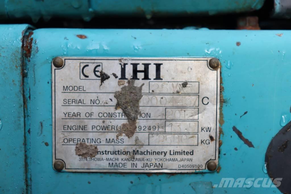 IHI 25 VX 3 Miniexcavadoras