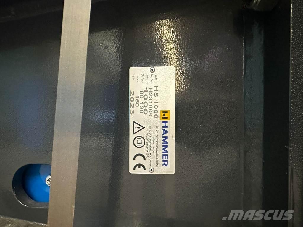 Hammer HS1000 Martillos hidráulicos