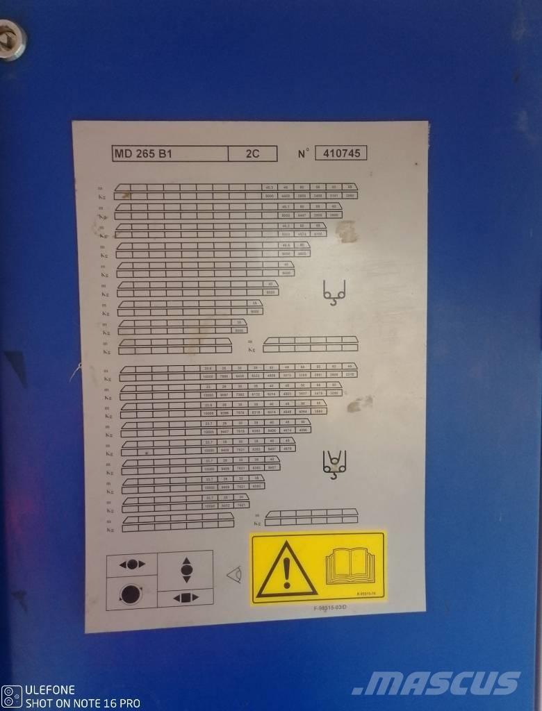 Potain MD265B1-J10 Grúas torre