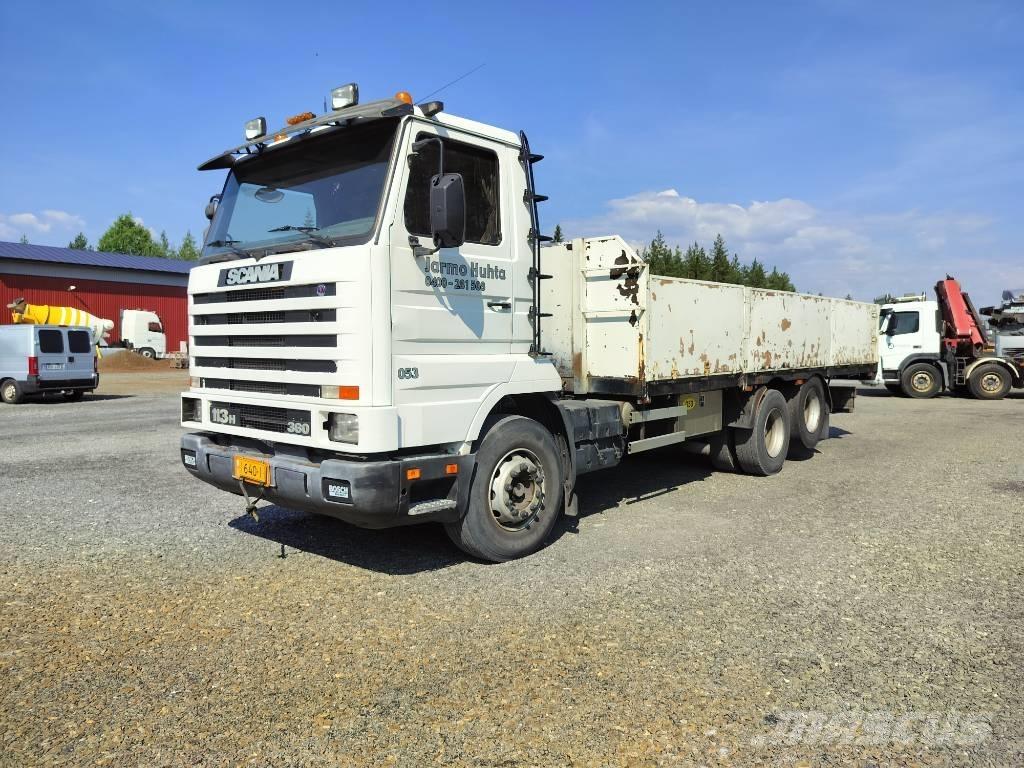 Scania 113 H 360 Camiones de cama baja