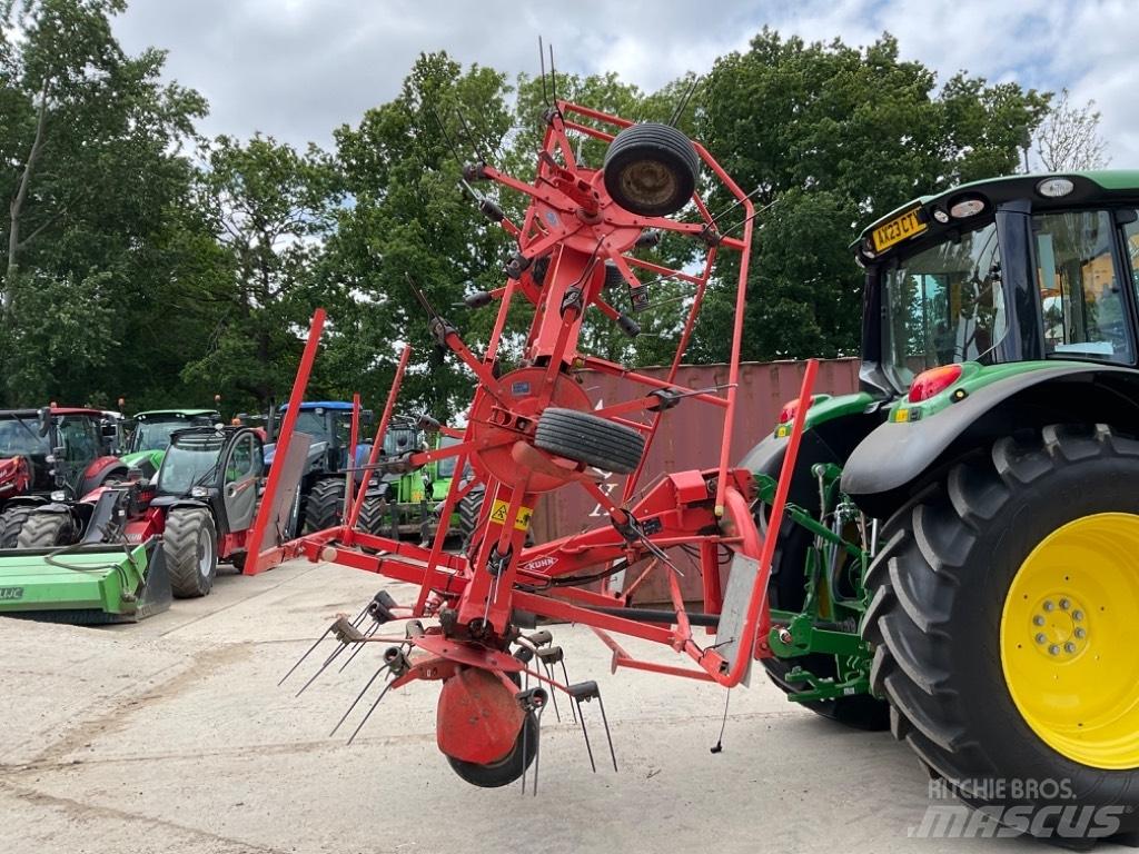 Kuhn GF 6502 Rastrilladoras y rastrilladoras giratorias