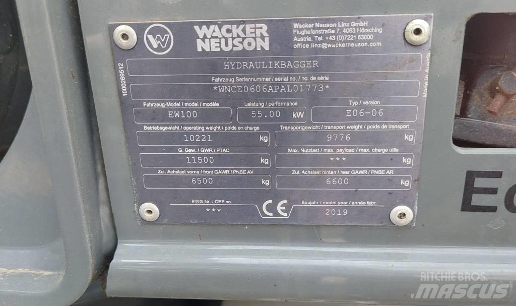 Wacker Neuson EW100 Excavadoras de ruedas