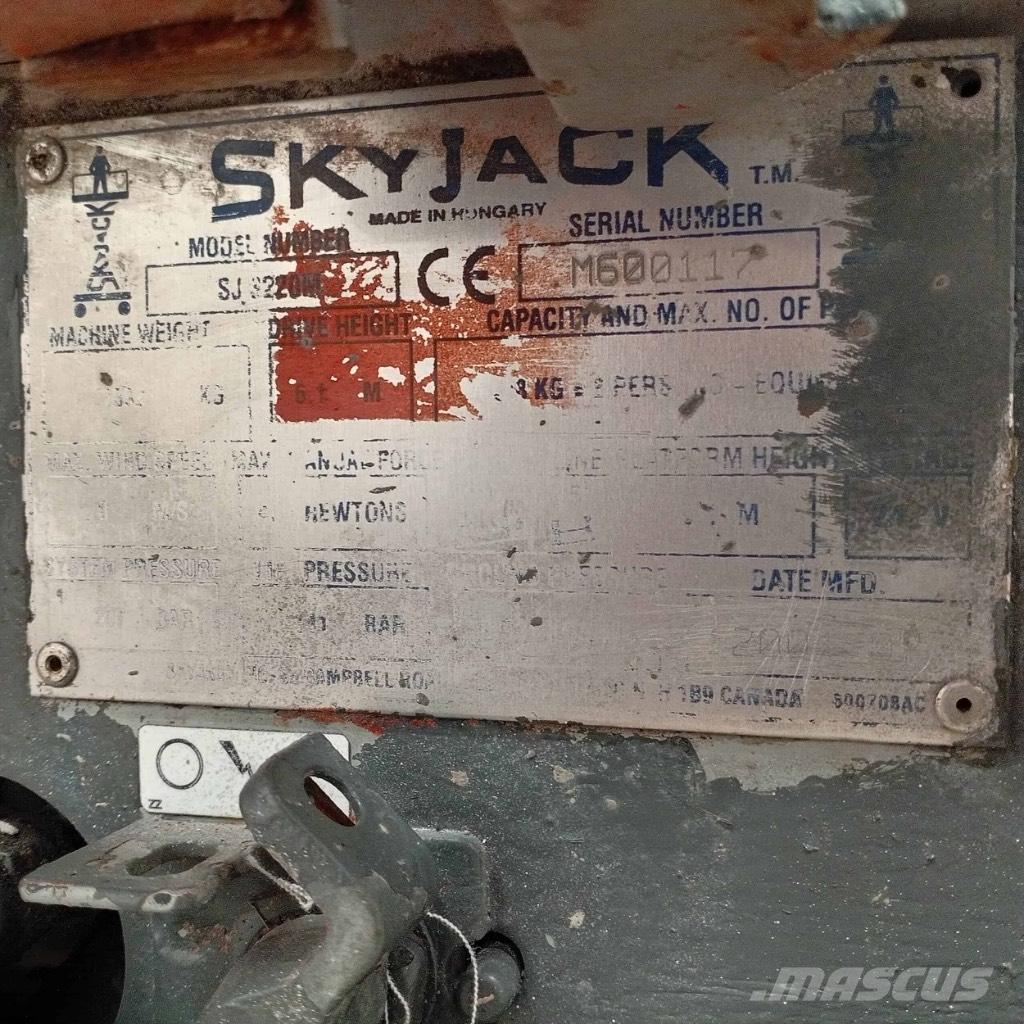 SkyJack SJ 3220 Plataformas tijera