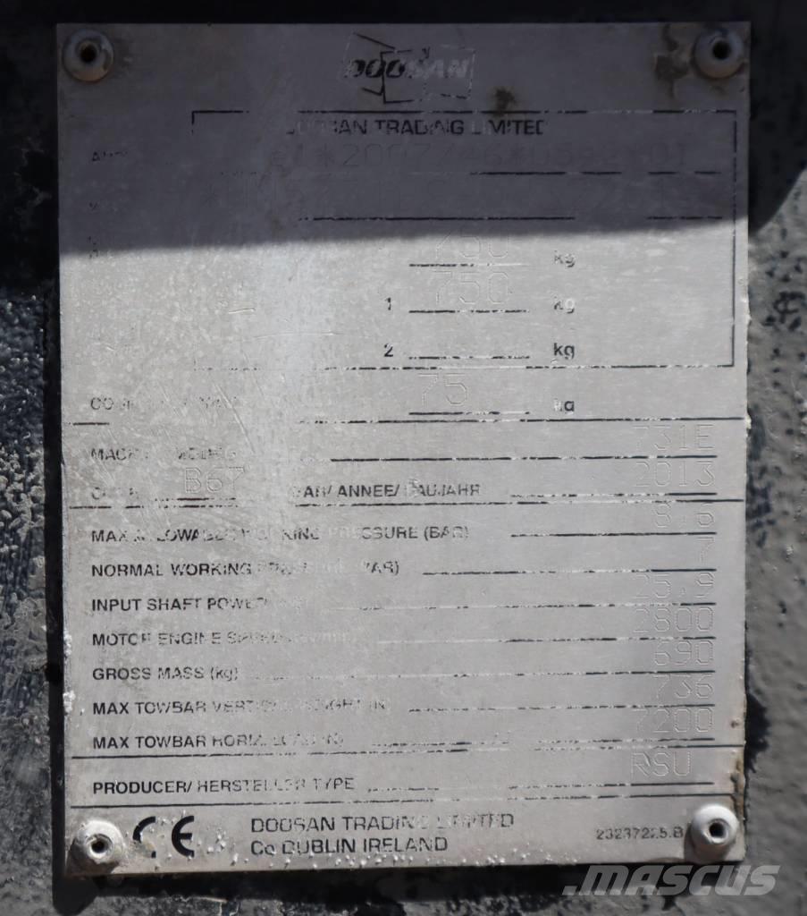 Doosan 731E Compresoras