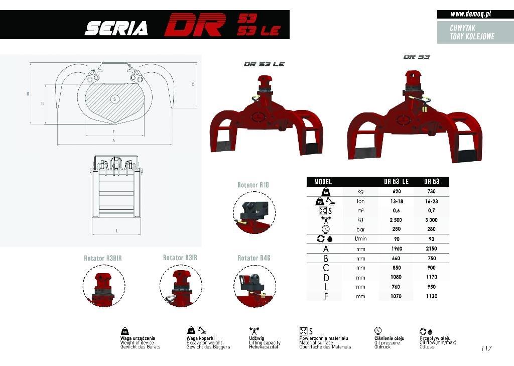  DEMOQ DR53 Pinzas