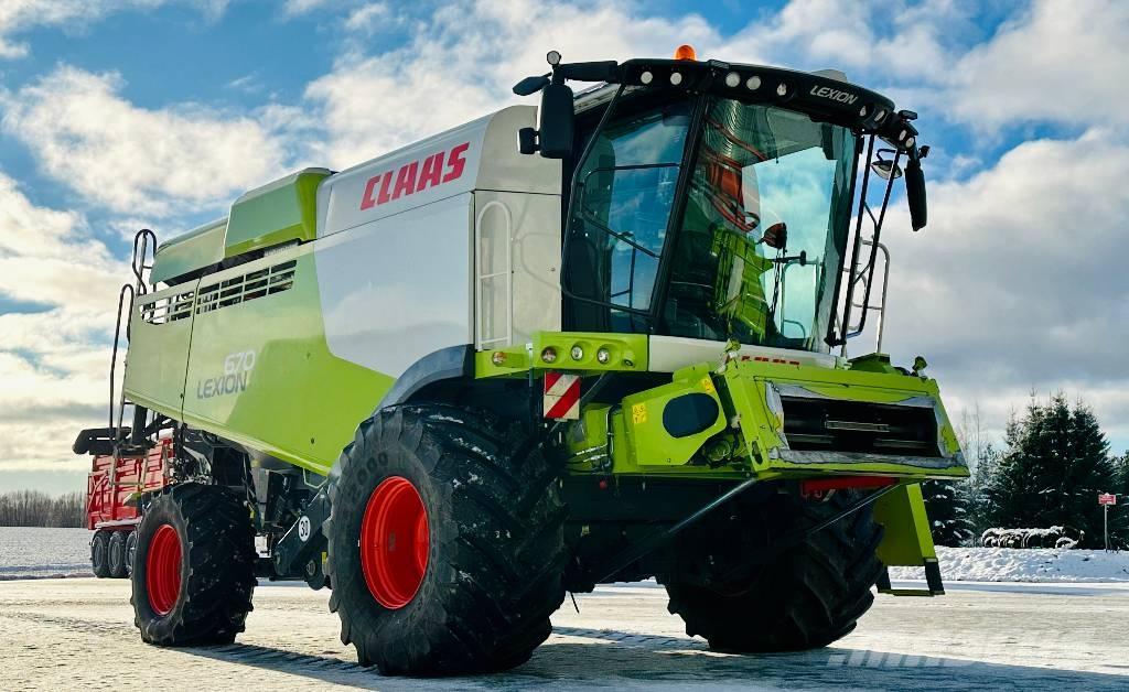 CLAAS Lexion 670 Cosechadoras combinadas