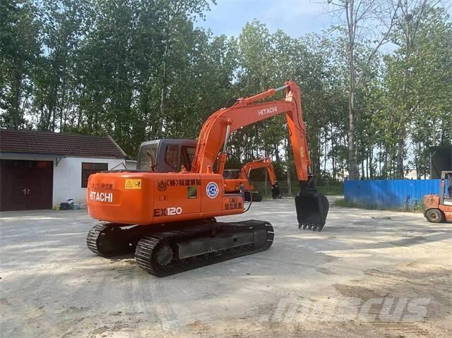 Hitachi EX120 Excavadoras sobre orugas