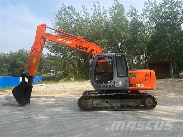 Hitachi EX120 Excavadoras sobre orugas