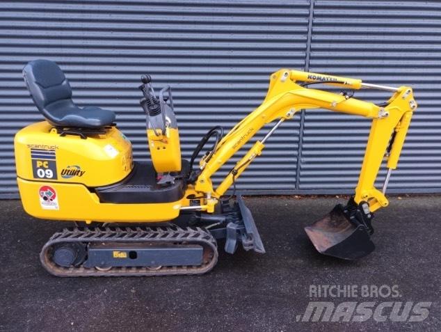 Komatsu PC 9 Miniexcavadoras