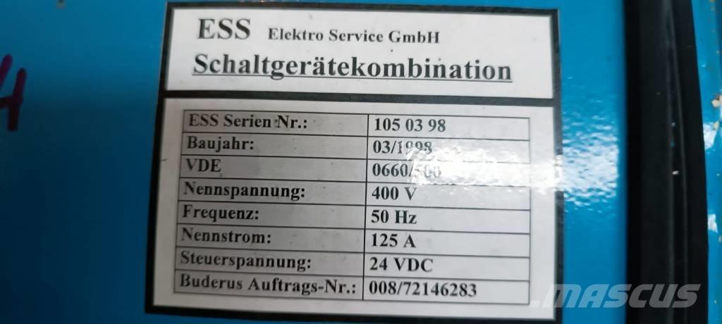  Buderus E 0826 DN-60 Generadores de gas