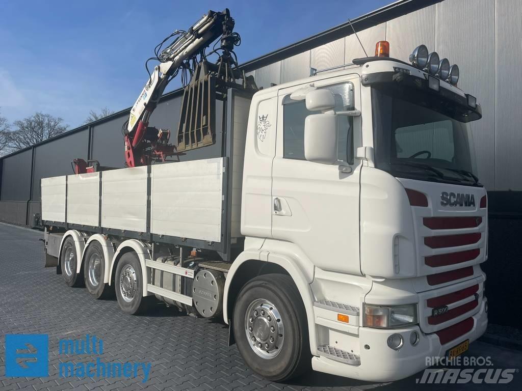 Scania R500 V8 Camiones de cama baja