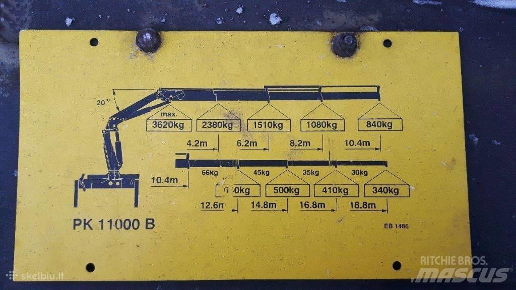 Palfinger PK 11000 Grúas cargadoras