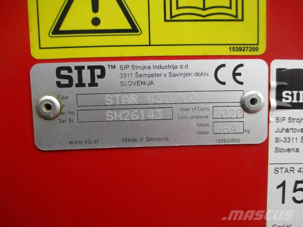 SIP Star 430/12 Rastrilladoras y rastrilladoras giratorias