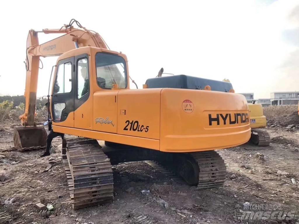 Hyundai 210-5 Excavadoras sobre orugas