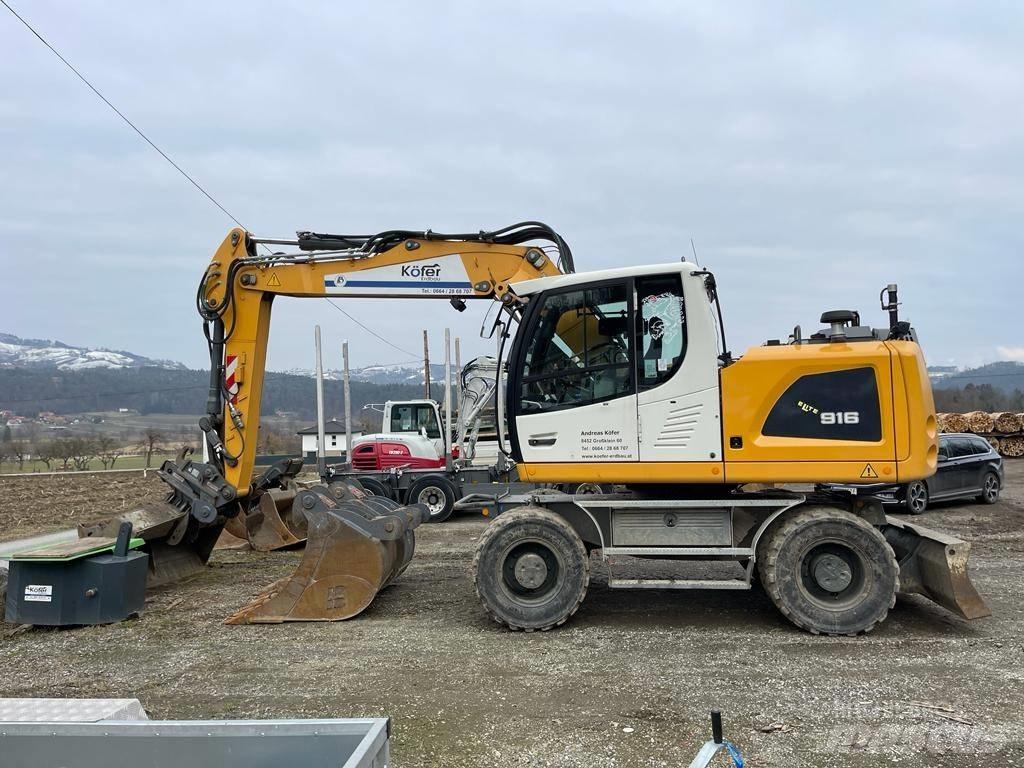 Liebherr A 916 Excavadoras de ruedas