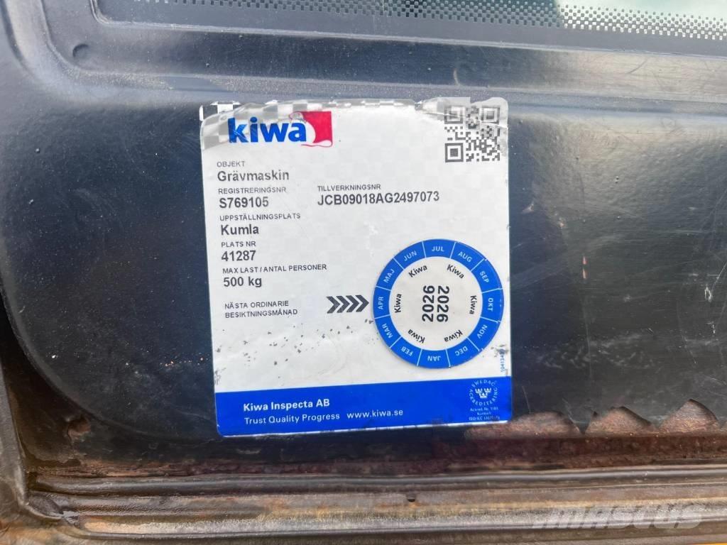 JCB 8018 Miniexcavadoras