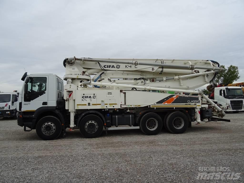 Iveco Trakker 450 Bombas de concreto