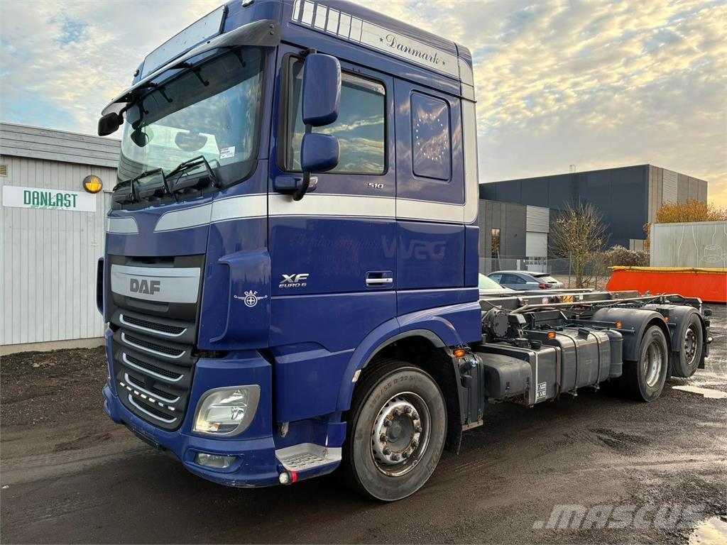 DAF XF 510 FAN Camiones desmontables