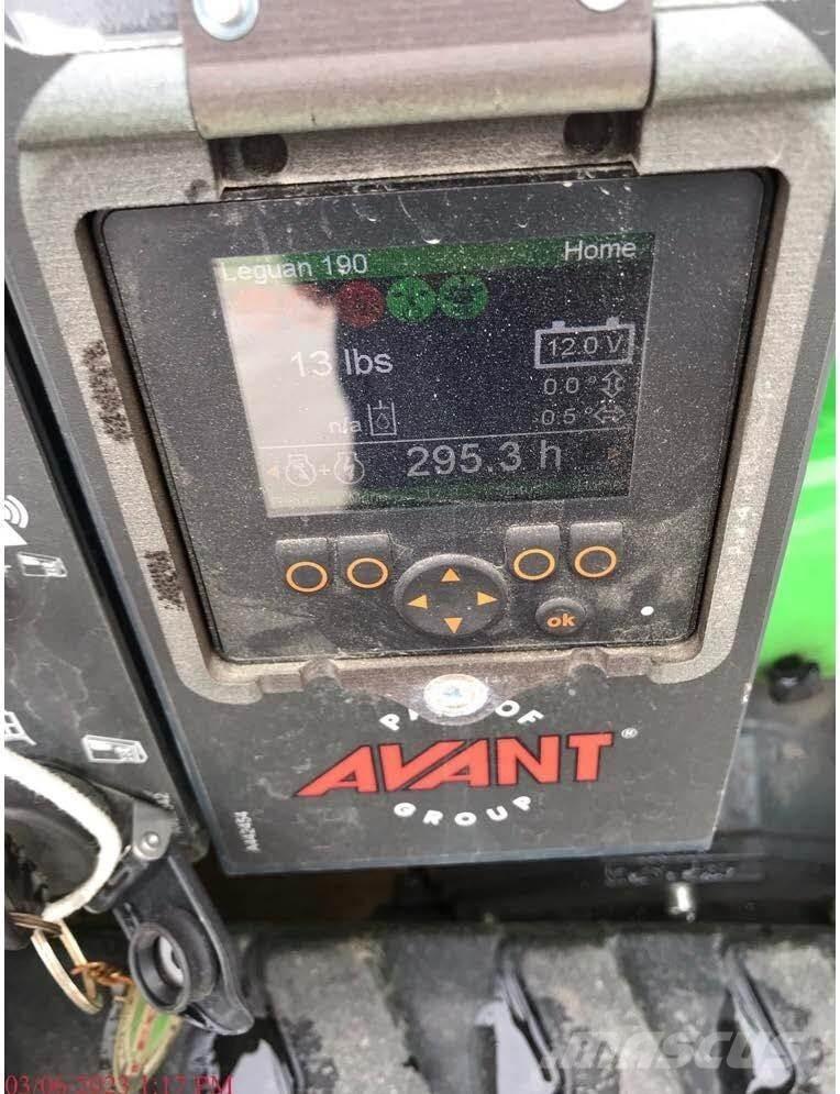 Avant LEGUAN 190 Plataformas con brazo de elevación manual