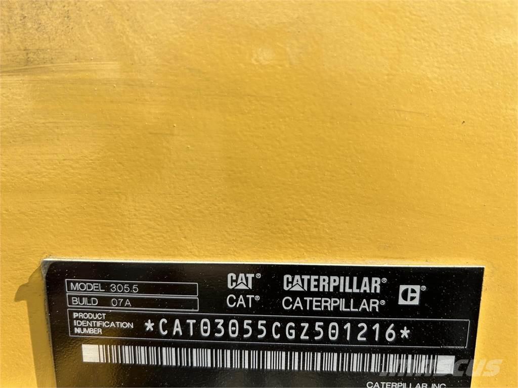 CAT 305.5 Miniexcavadoras