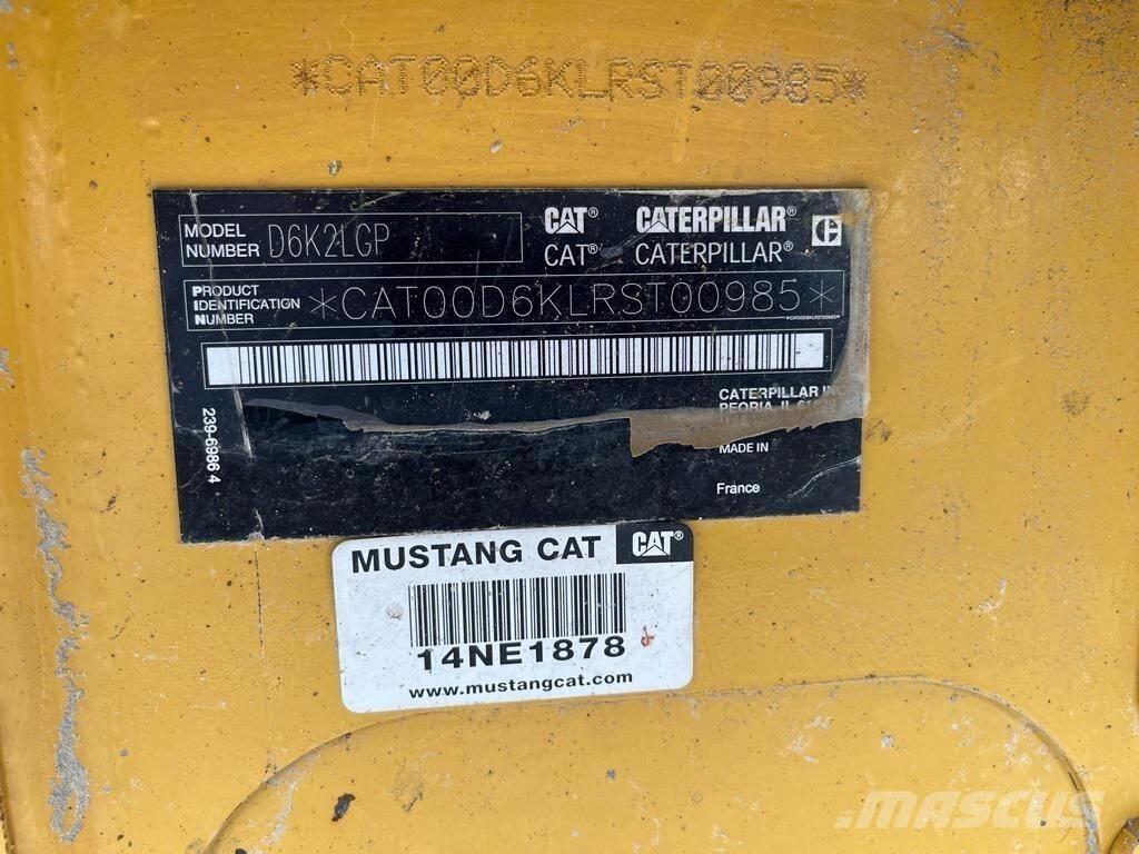 CAT D6K2 LGP Buldozer sobre oruga