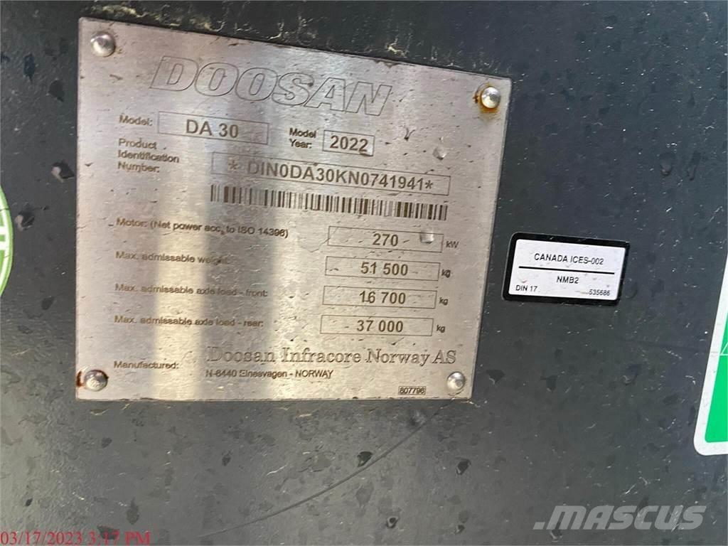 Develon DA30-5 Camiones articulados