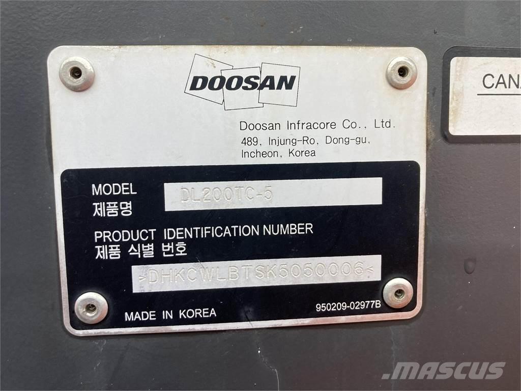 Doosan DL200TC-5 Cargadoras sobre ruedas